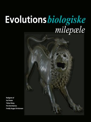 cover image of Evolutionsbiologiske milepæle